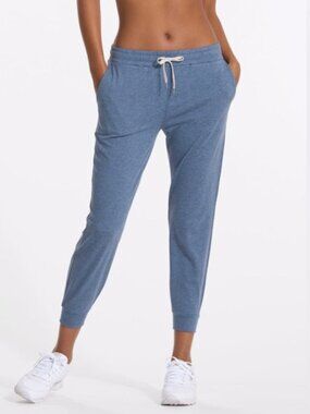 Vuori Performance Jogger Women's DreamKnit™ Joggers in Light Azure Heather - S